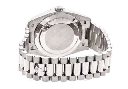Day Date – Black Dial & White Gold