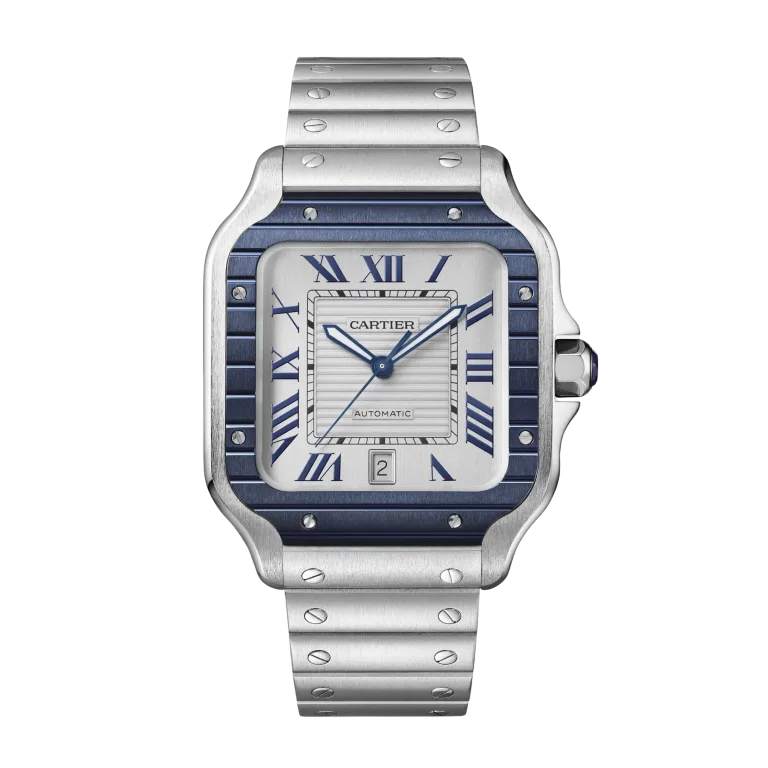 Santos Large – Steel & Blue