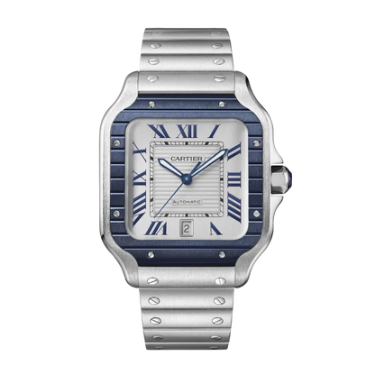 Santos Large – Steel & Blue