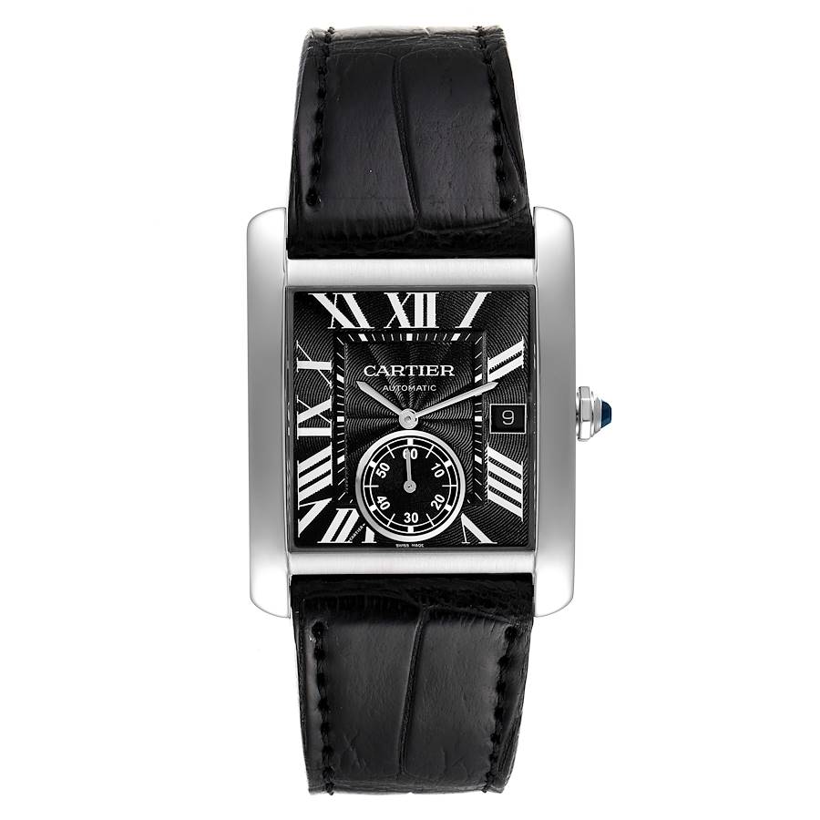 Tank MC – Black Dial & Black Leather