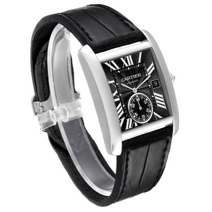 Tank MC – Black Dial & Black Leather