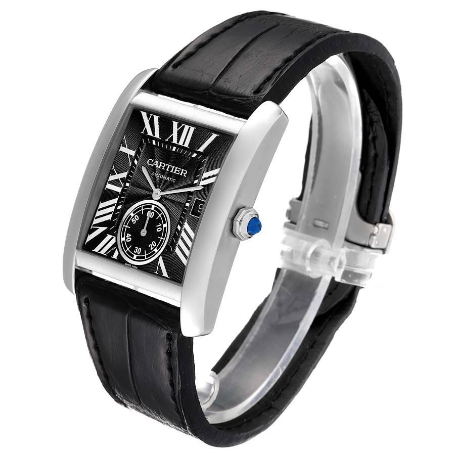 Tank MC – Black Dial & Black Leather
