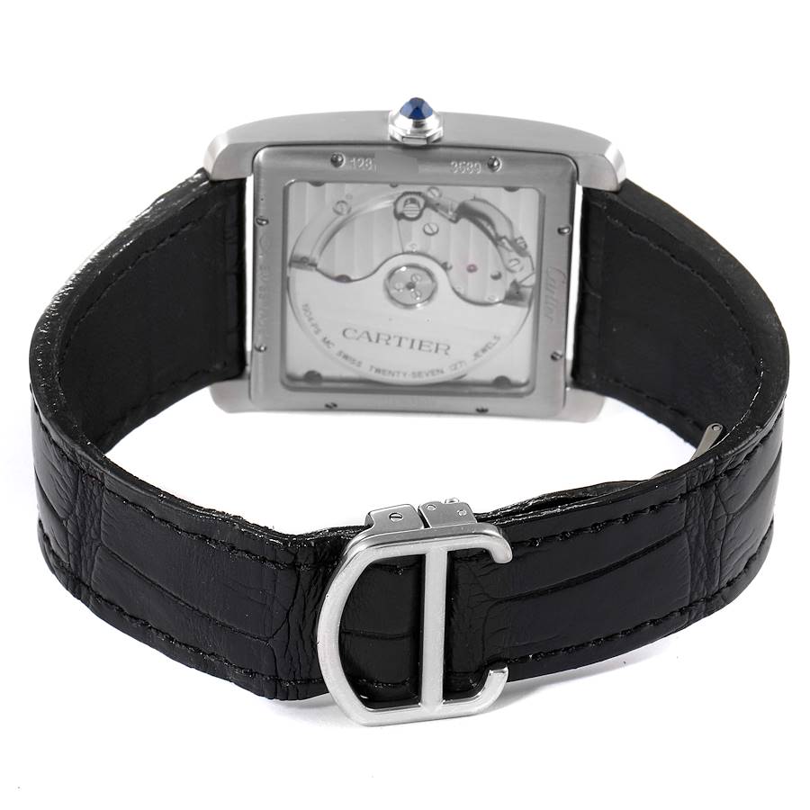 Tank MC – Black Dial & Black Leather