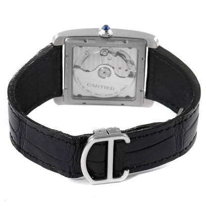 Tank MC – Black Dial & Black Leather