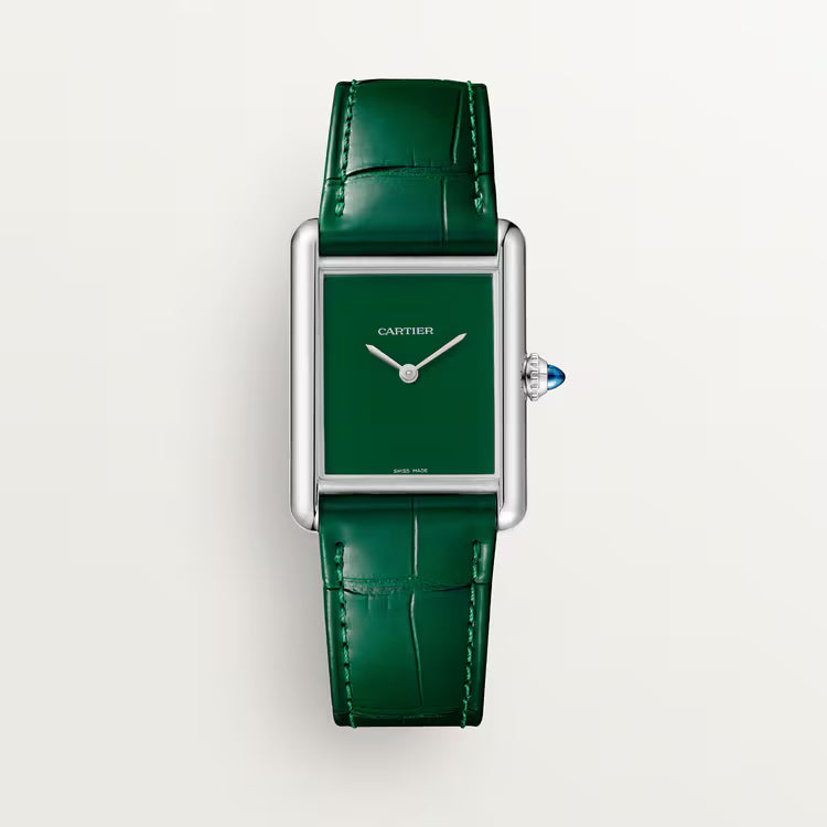 Tank Must – Green Dial & Green Leather