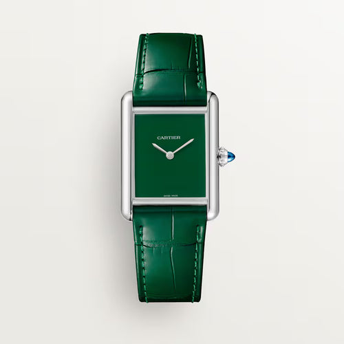Tank Must – Green Dial & Green Leather