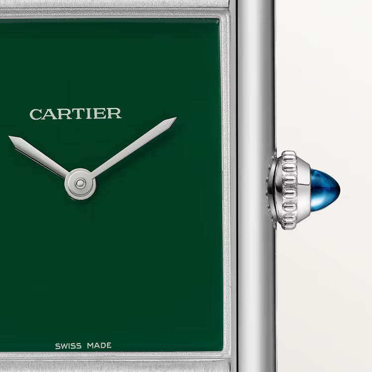 Tank Must – Green Dial & Green Leather