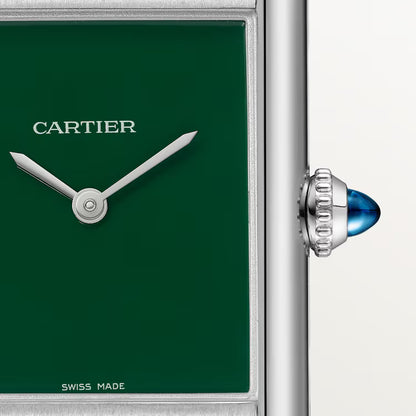 Tank Must – Green Dial & Green Leather