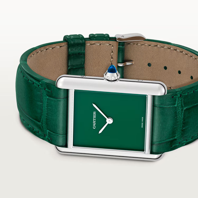 Tank Must – Green Dial & Green Leather