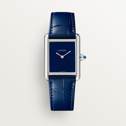 Tank Must – Blue Dial & Blue Leather