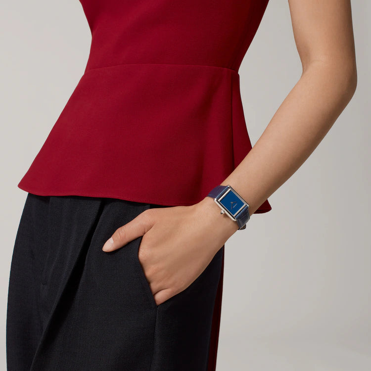 Tank Must – Blue Dial & Blue Leather
