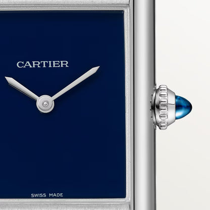 Tank Must – Blue Dial & Blue Leather
