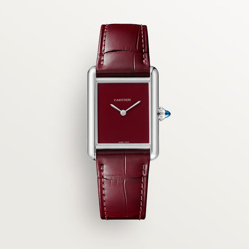 Tank Must – Burgundy Dial & Burgundy Leather