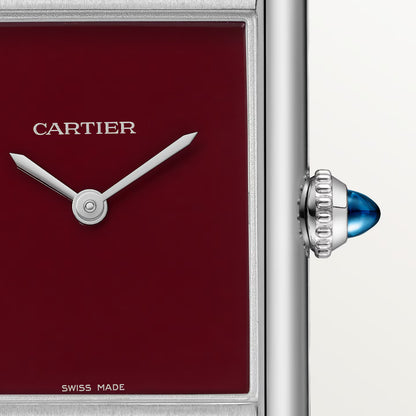 Tank Must – Burgundy Dial & Burgundy Leather