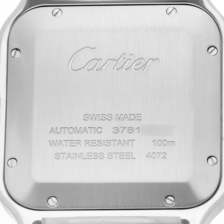 Santos Large – Green Dial & Steel