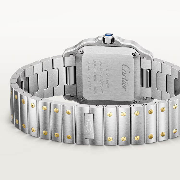 Santos  – Steel & Yellow Gold