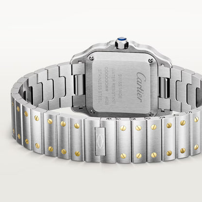 Santos  – Steel & Yellow Gold