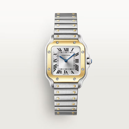 Santos  – Steel & Yellow Gold