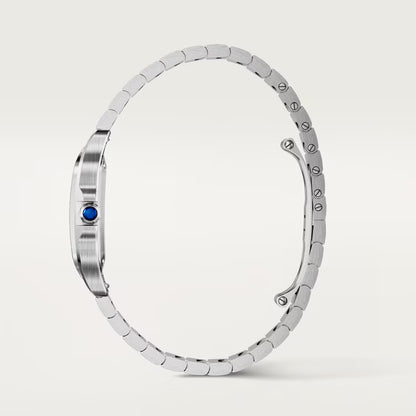 Santos – Silver Dial & Steel