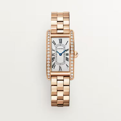 Tank Américaine – Rose Gold & Diamond-Set