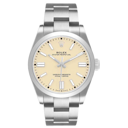 Oyster Perpetual – Champagne Dial & Oystersteel
