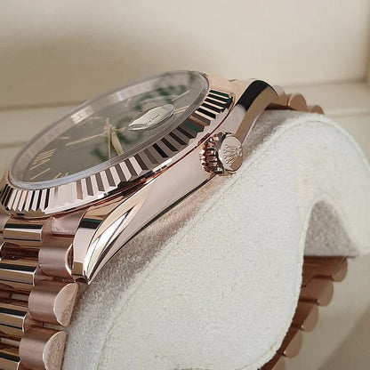 Day-Date – Everose Gold & Green Dial