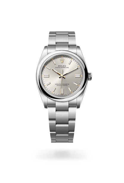 Oyster Perpetual – Silver Dial & Oystersteel