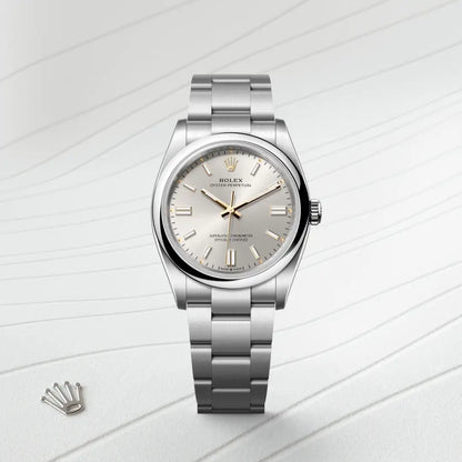 Oyster Perpetual – Silver Dial & Oystersteel