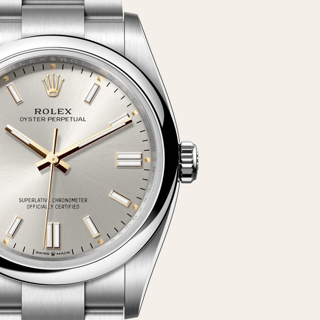 Oyster Perpetual – Silver Dial & Oystersteel