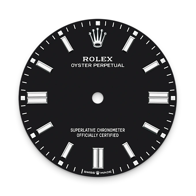 Oyster Perpetual – Black Dial & Oystersteel