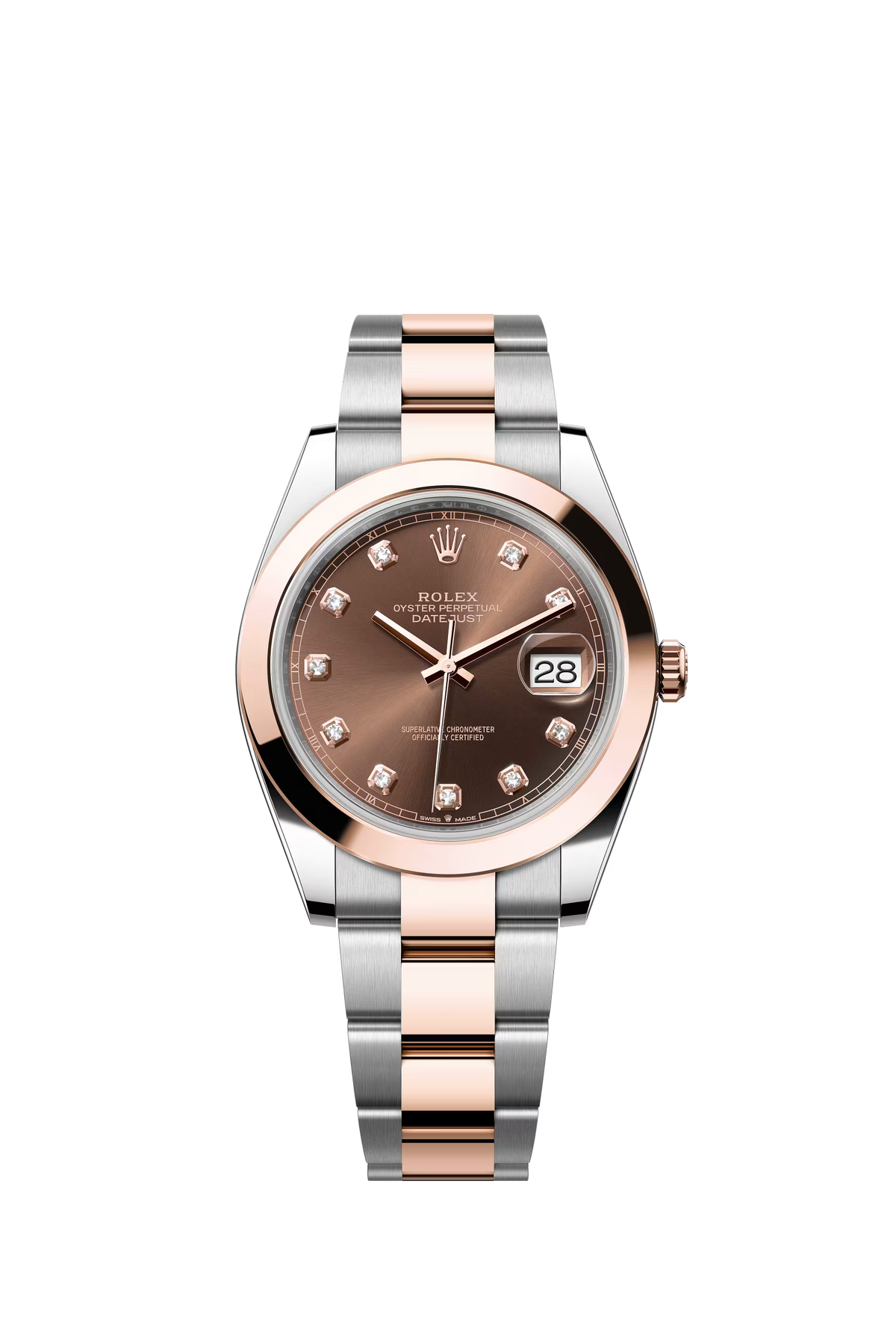 Datejust 41 – Rose Gold Chocolate Diamond Dial