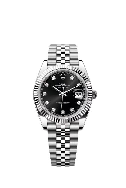 Datejust 41 – Black Diamond Dial