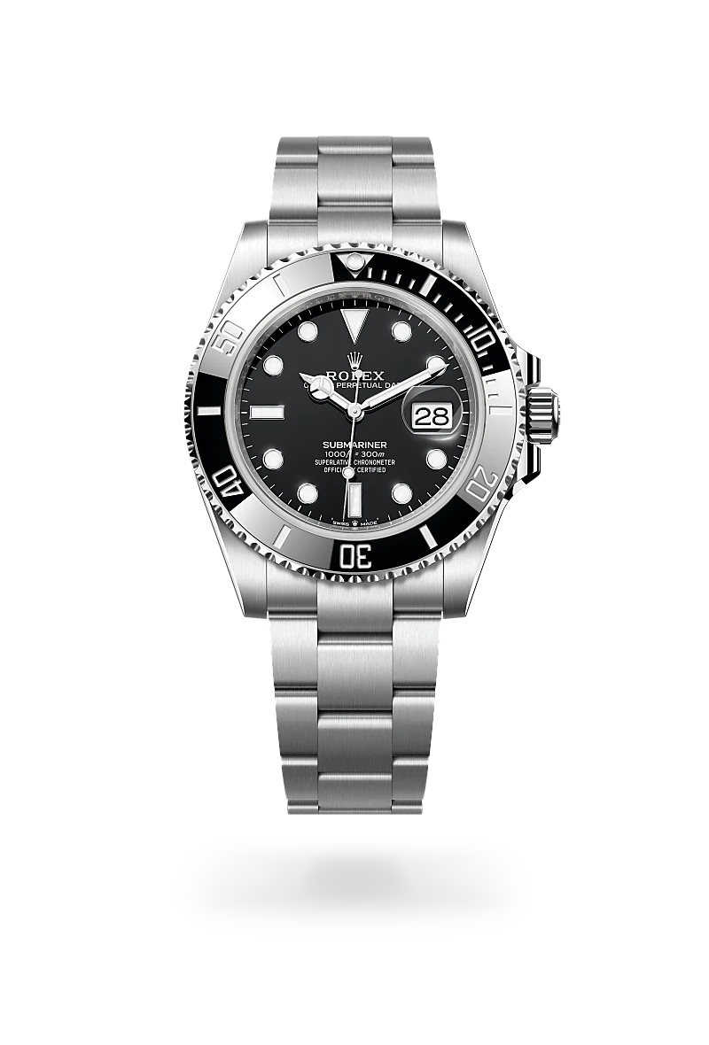 Submariner Date Oyster, 41 mm, acier Oystersteel