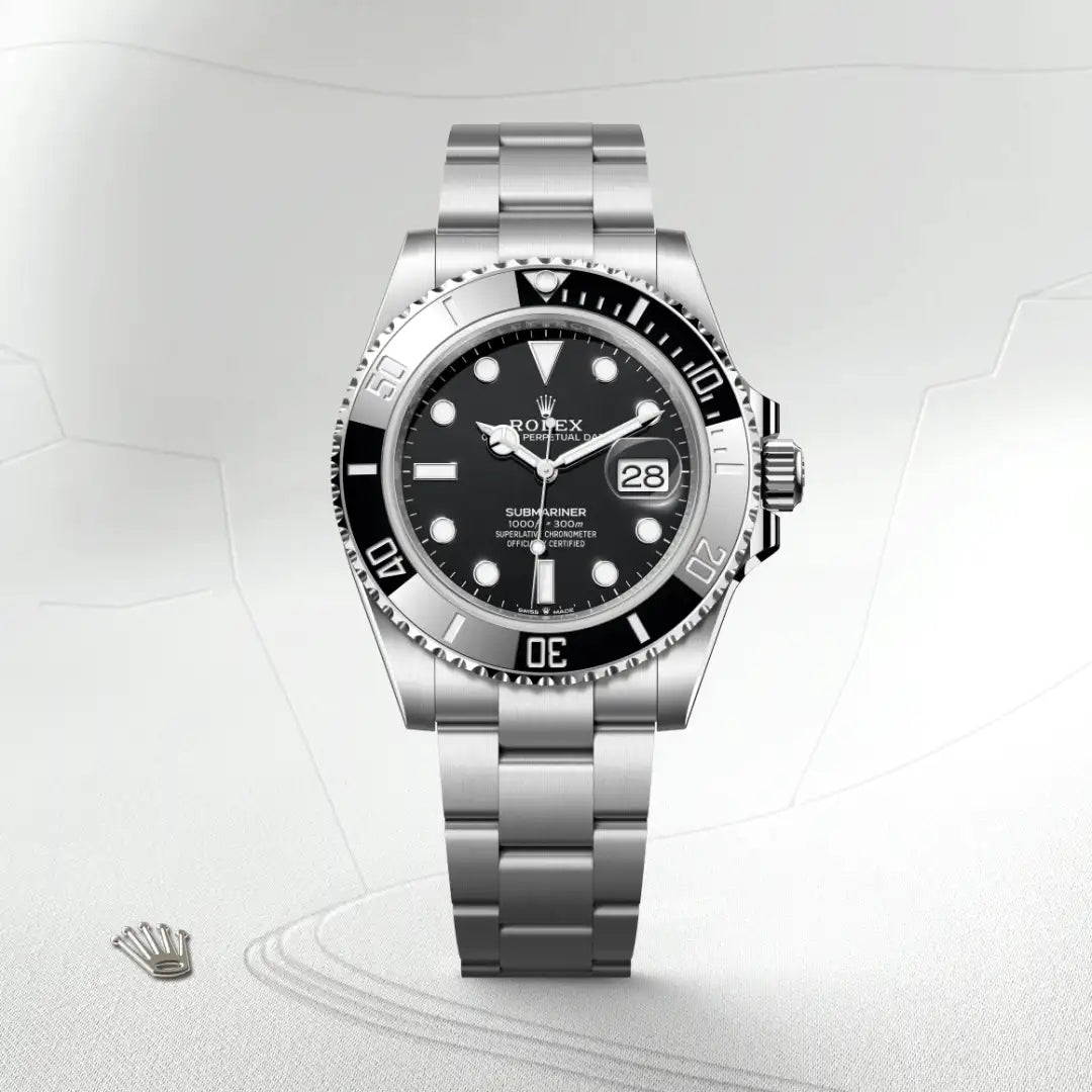 Submariner Date Oyster, 41 mm, acier Oystersteel