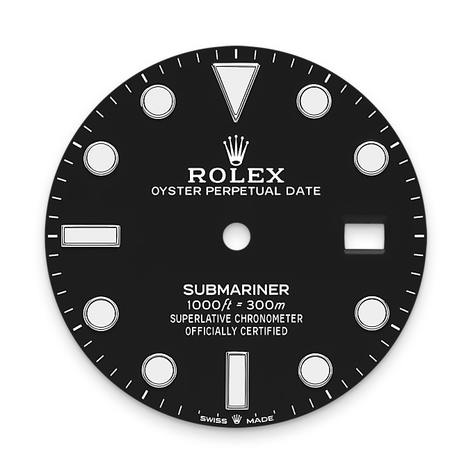 Submariner Date Oyster, 41 mm, acier Oystersteel