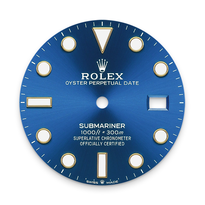 Submariner Date Oyster, 41 mm, acier Oystersteel et or jaune