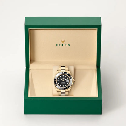 Submariner Date Oyster, 41 mm, or jaune