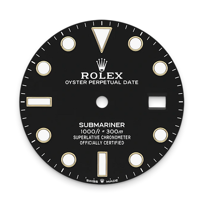 Submariner Date Oyster, 41 mm, or jaune