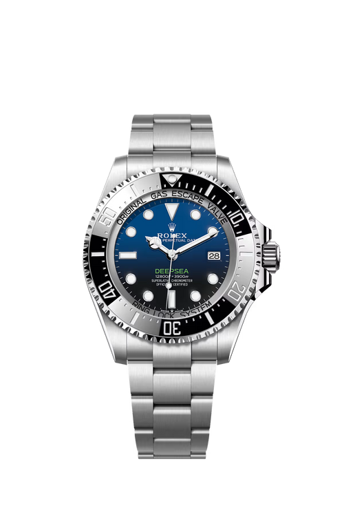 Deepsea– Oystersteel & Blue Dial