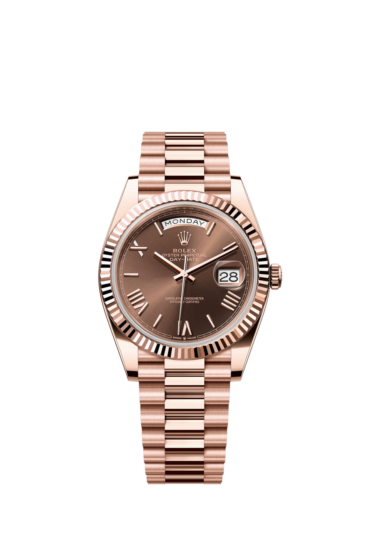 Day-Date – Everose Gold & Chocolate Dial