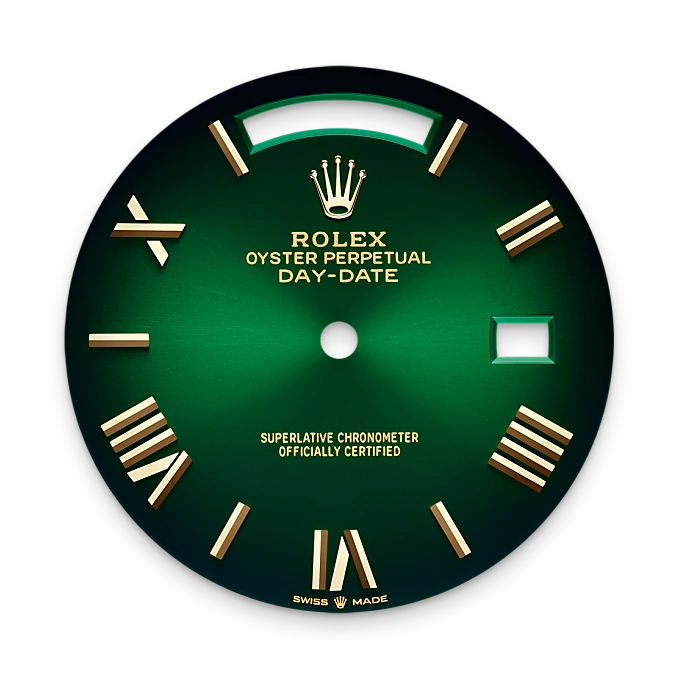 Day-Date – Yellow Gold & Green Dial