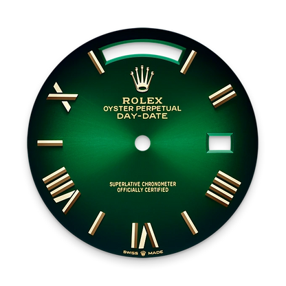 Day-Date – Yellow Gold & Green Dial