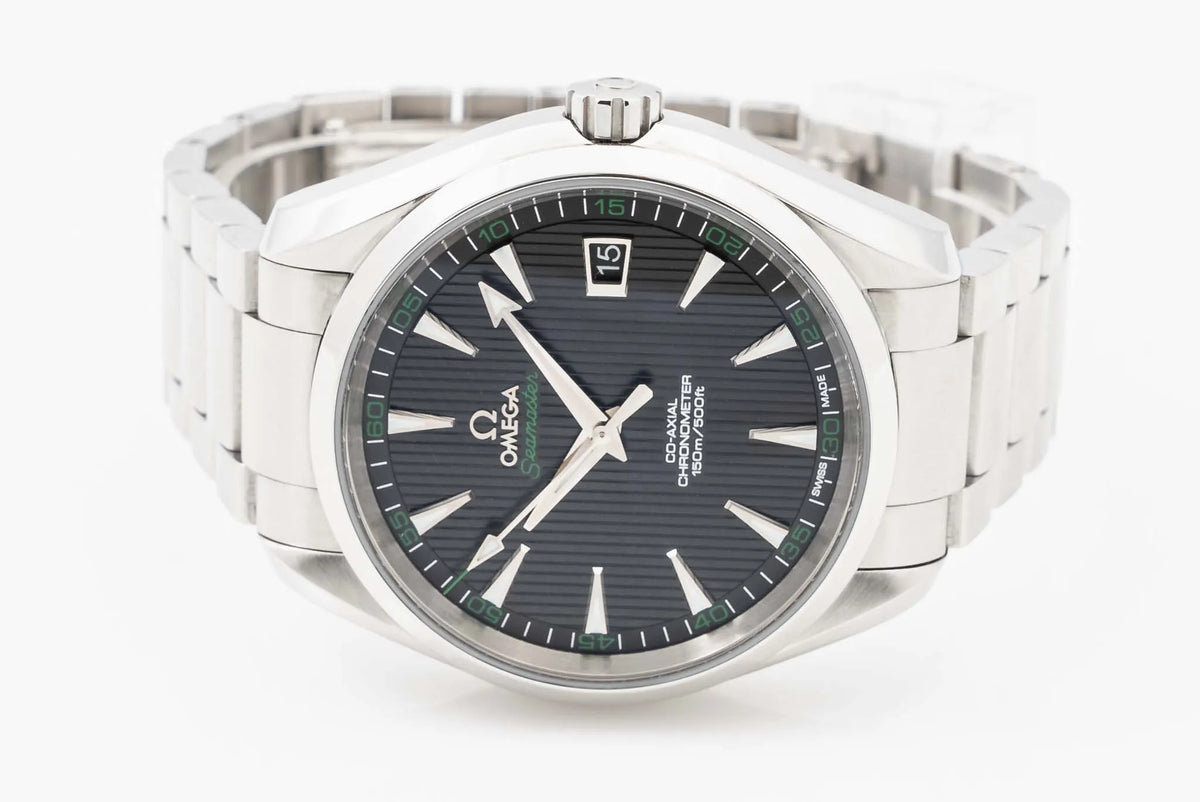 Seamaster Aqua Terra 150M – Black Dial & Green Accents