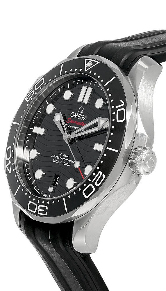 Seamaster Diver 300M – Black Dial & Black Rubber Strap