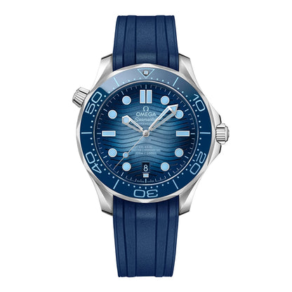 Seamaster Diver 300M – Blue Dial & Blue Rubber Strap