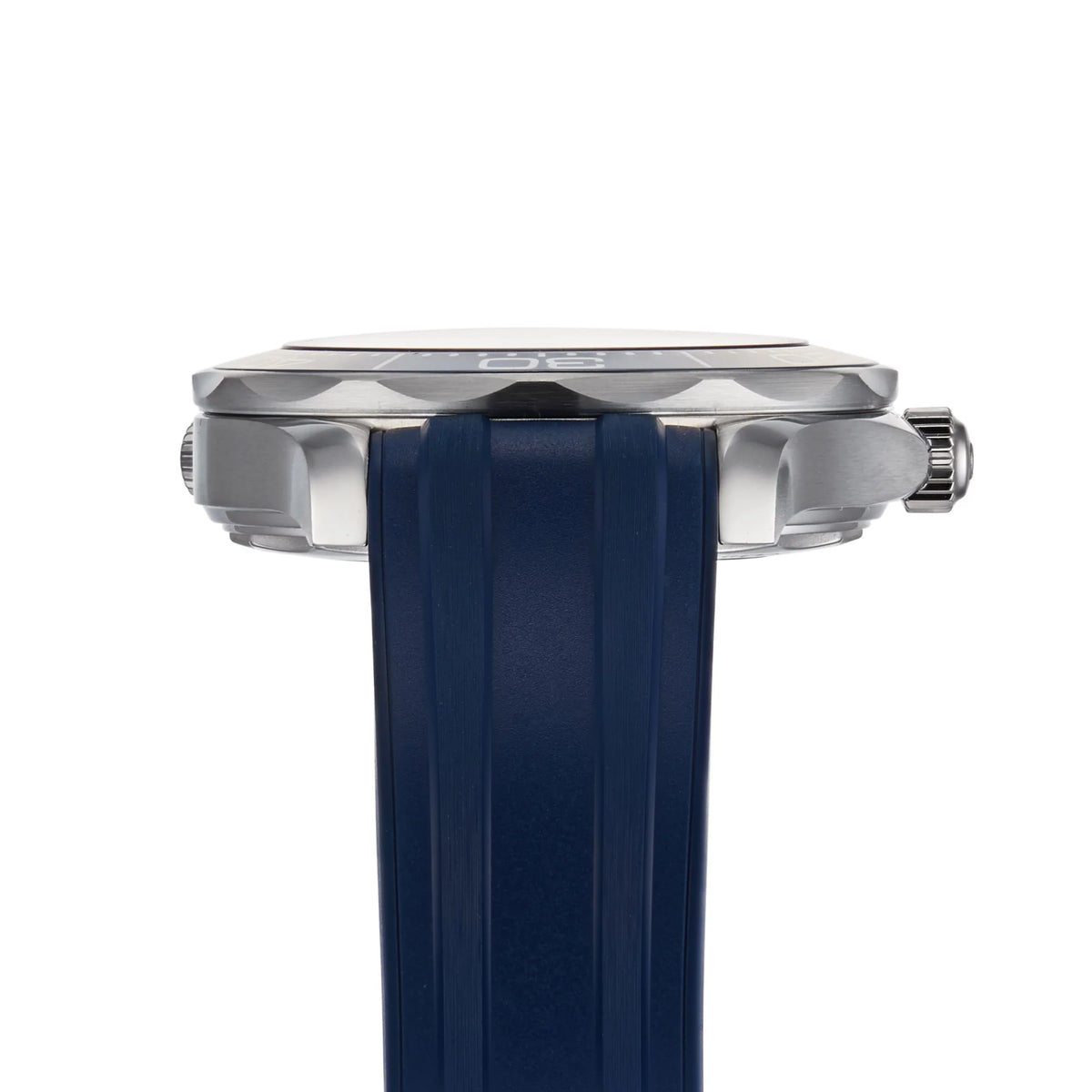 Seamaster Diver 300M – Grey Wave Dial & Blue Rubber Strap