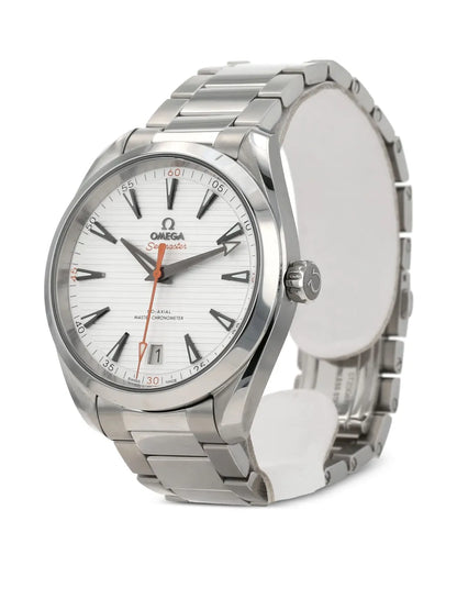 Seamaster Aqua Terra 150M – White Dial & Orange Accents