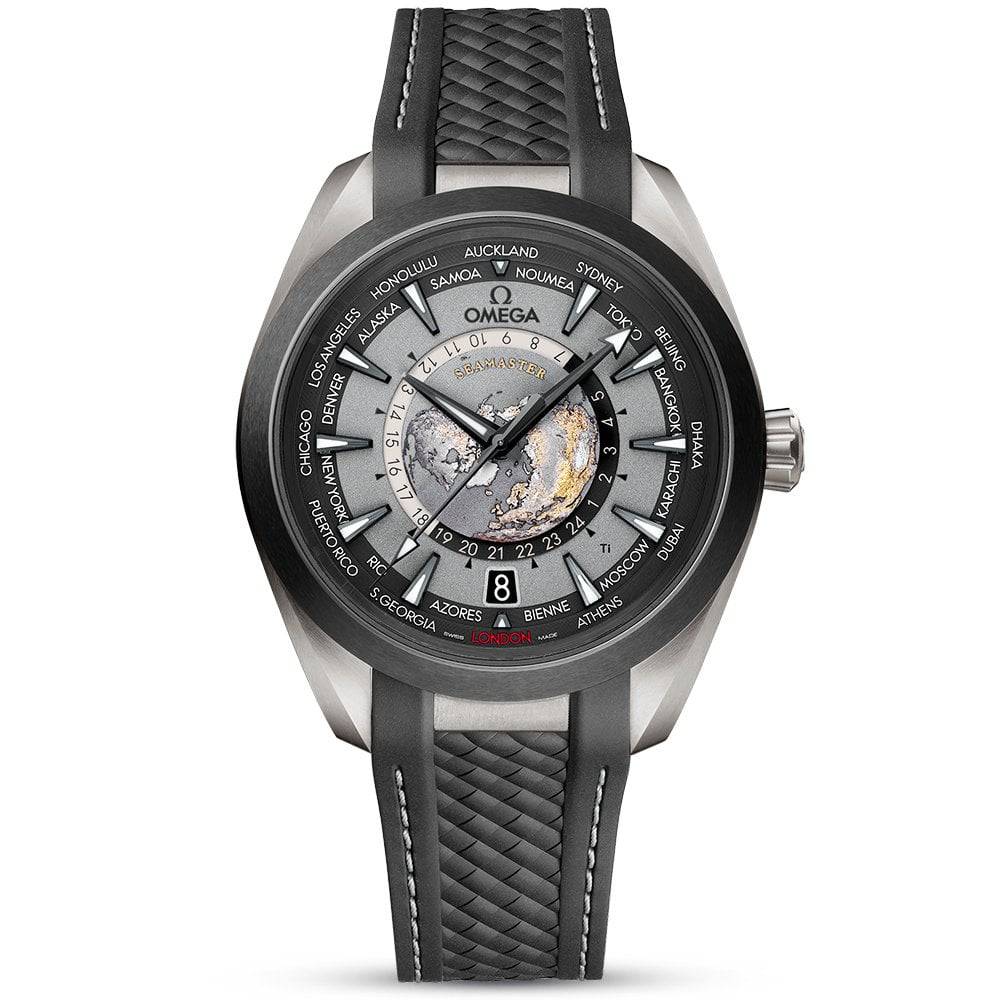 Seamaster Aqua Terra 150M Worldtimer – Grey & Black