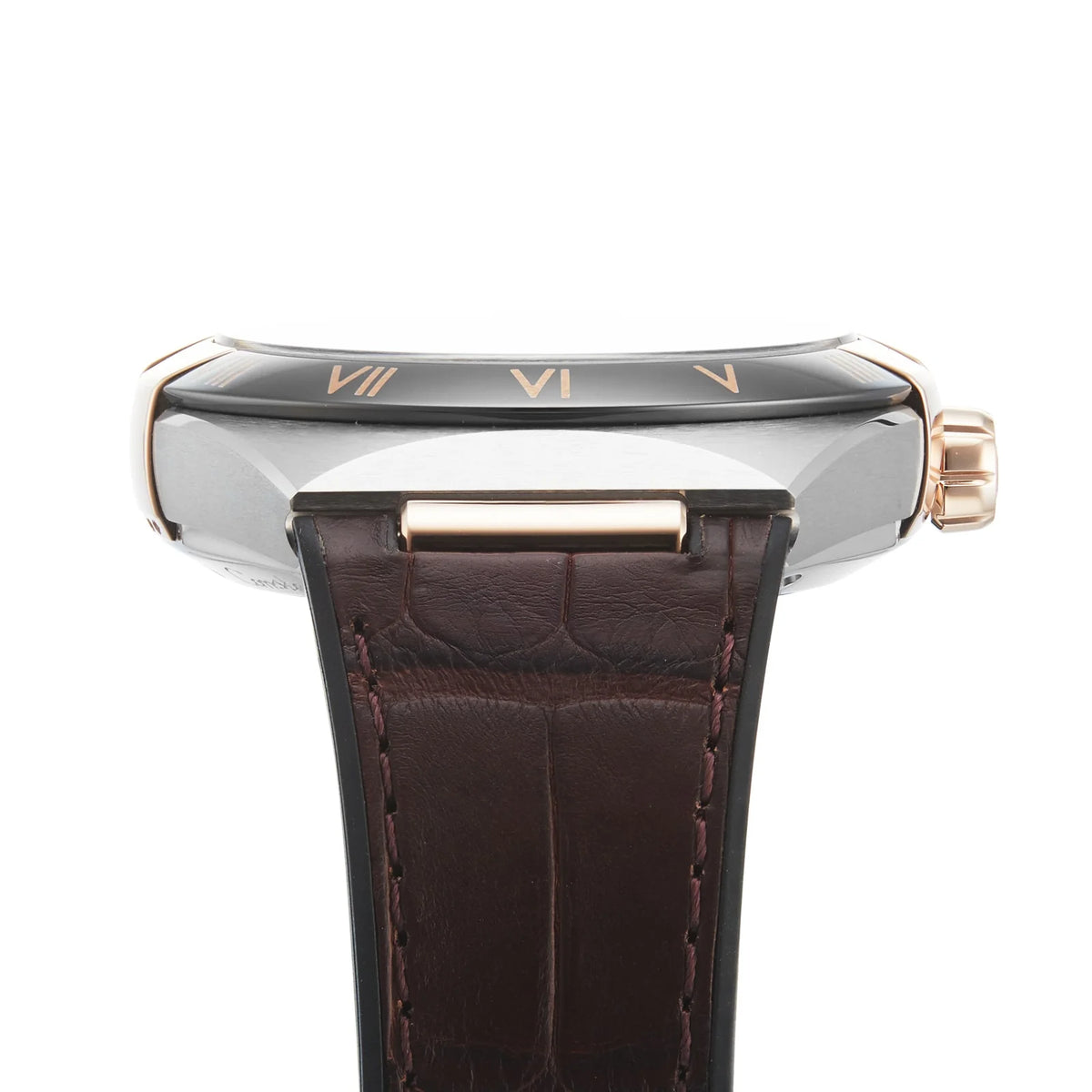 Constellation – Burgundy Dial, Rose Gold & Burgundy Leather Strap