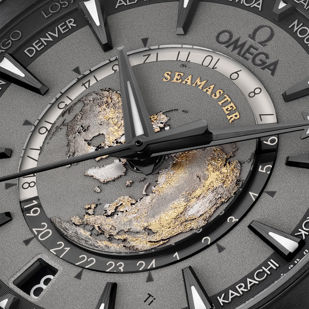 Seamaster Aqua Terra 150M Worldtimer – Grey & Black